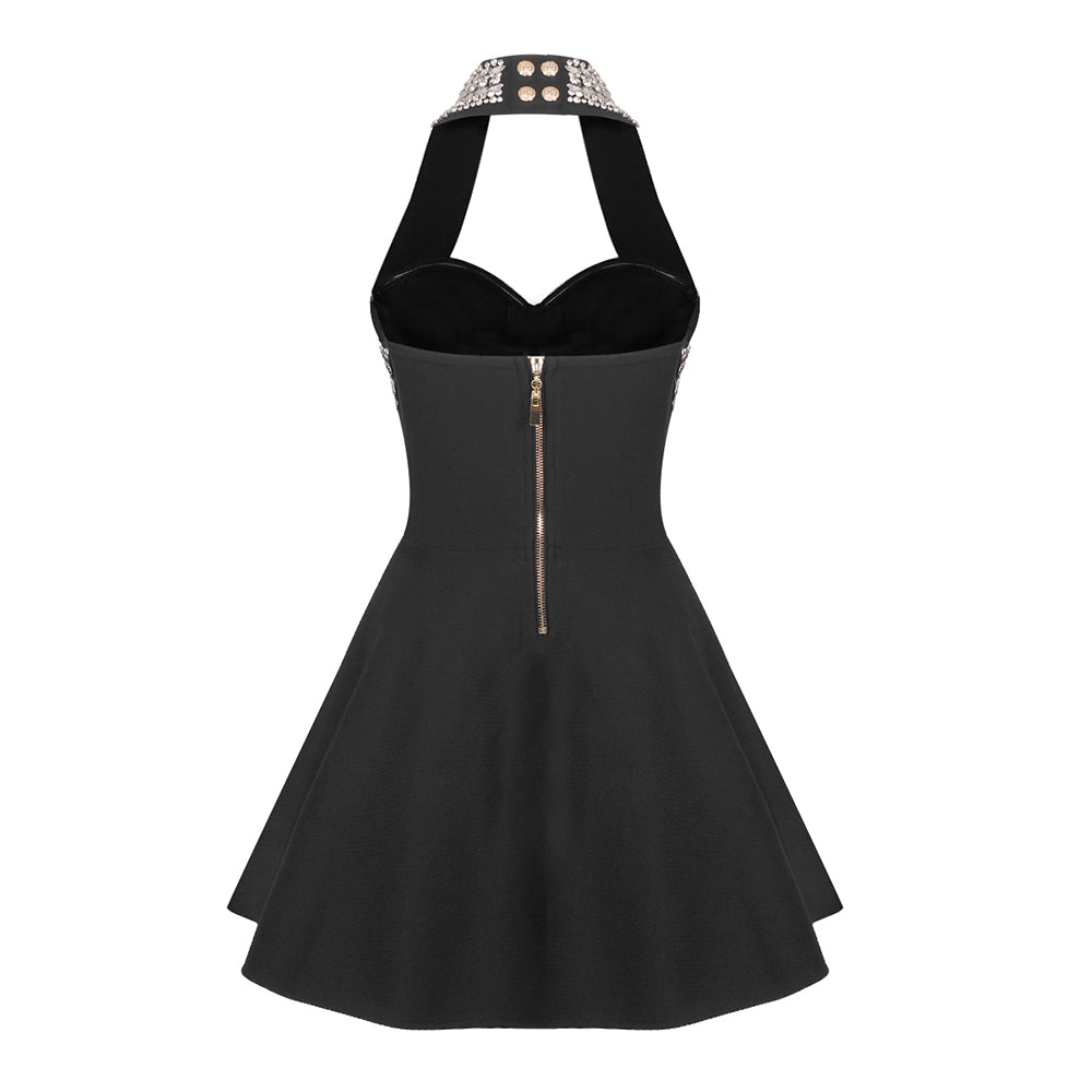 Midnight Charm Mini Dress