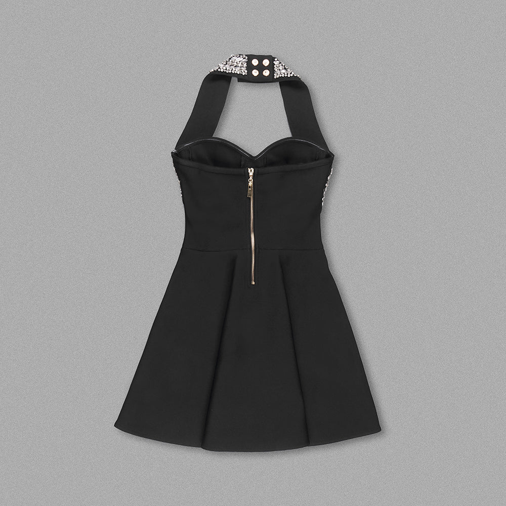 Midnight Charm Mini Dress