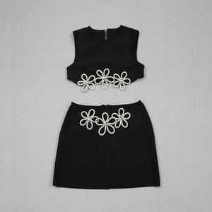 “Crystal Blossom” Two-Piece Set
