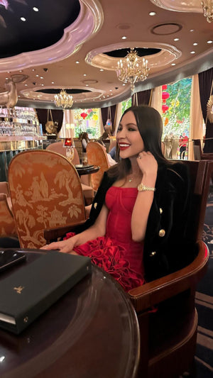 “Scarlet Desire” Corset Mini Dress
