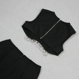 “Crystal Blossom” Two-Piece Set