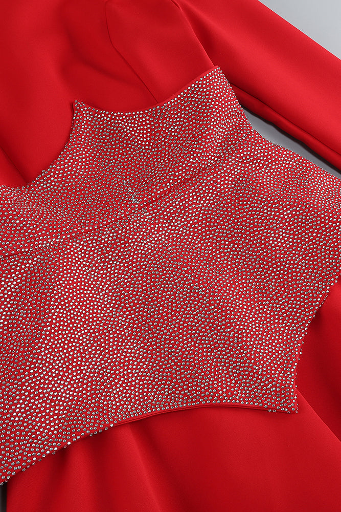 Scarlet Power Corset Mini Dress