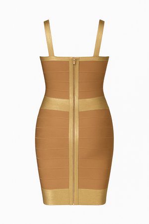 Golden Hour Bandage Dress