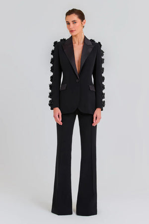 Midnight Bloom Pantsuit